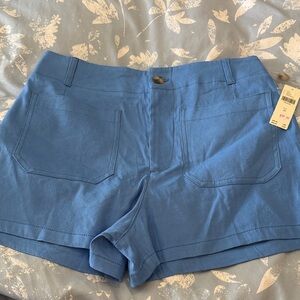 Maeve Anthropologie Blue Women's Shorts, Size 30
